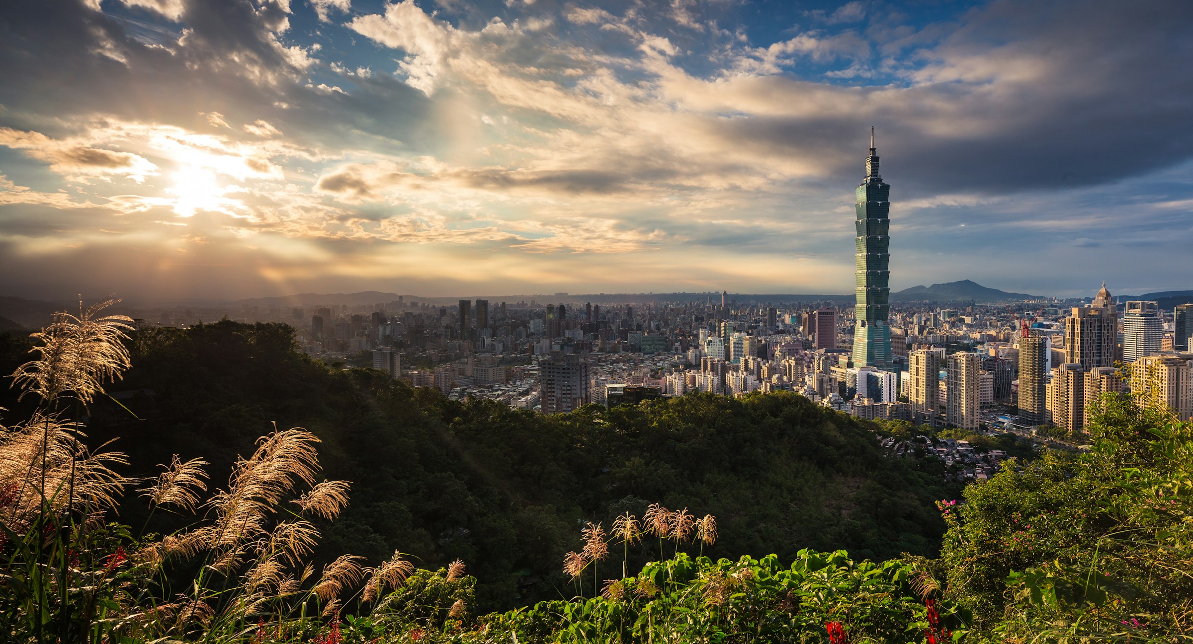 View of Taipei.